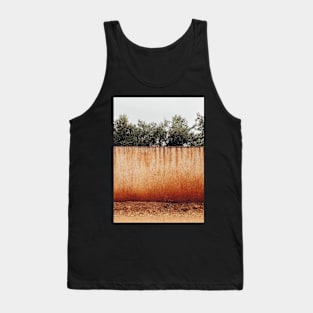 Olive Trees Behind Wall Tank Top